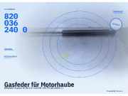 Gasfeder für Motorhaube RENAULT Espace IV (K) 8200362400