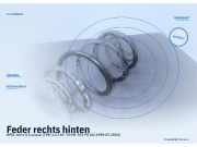 Feder rechts hinten OPEL Astra G Caravan (T98)