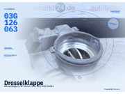 Drosselklappe VW Touran (1T1, 1T2) 03G126063