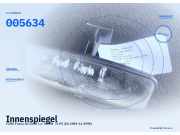 Innenspiegel FORD Fiesta III (GFJ) 005634