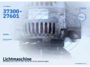 Lichtmaschine HYUNDAI Getz (TB) 3730027601 37300-27601