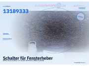 Schalter für Fensterheber OPEL Corsa D (S07) 13189333