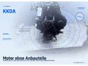 Motor ohne Anbauteile FORD Focus II (DA, DP, HCP) KKDA