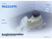 Ausgleichsbehälter OPEL Vectra A 90322479