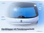 Heckklappe mit Fensterausschnitt PEUGEOT 206 Schrägheck