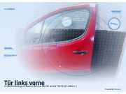 Tür links vorne CITROEN Berlingo II Kasten (B9)