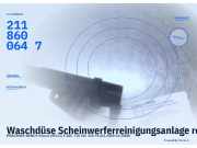 Waschdüse Scheinwerferreinigungsanlage rechts W211 E Klasse 2118600647