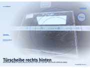 Türscheibe rechts hinten MERCEDES-BENZ E-Klasse Kombi (S210)