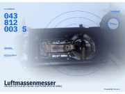 Luftmassenmesser VW Golf I (17) 0438120035