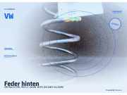 Feder hinten VW Polo IV (9N, 9A) VW