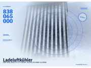 Ladeluftkühler FIAT Stilo (192) 838065000