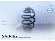 Feder hinten AUDI A6 Avant (4B, C5)