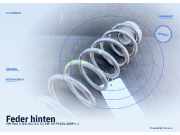 Feder hinten VW Polo V (6R, 6C)