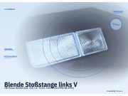 Blende Stoßstange links VW Passat B3/B4 (3A2, 35I)
