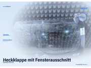 Heckklappe mit Fensterausschnitt Citroën C1 (PM, PN)