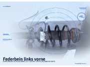 Federbein links vorne FORD Mondeo III Kombi (BWY)