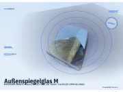Außenspiegelglas MERCEDES-BENZ E-Klasse (W210)