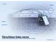Türschloss links vorne TOYOTA Avensis Kombi (T25)