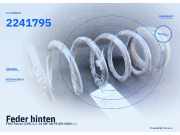 Feder hinten FIAT Panda (169) 2241795