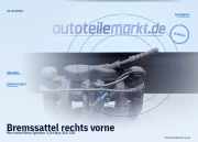 Bremssattel rechts vorne Mercedes-Benz Sprinter 3,5-t Bus (B906)