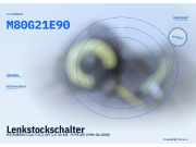 Lenkstockschalter MITSUBISHI Colt V (CJ, CP) M80G21E90