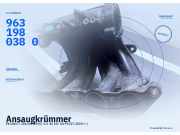 Ansaugkrümmer PEUGEOT 206 SW (2E/K) 9631980380