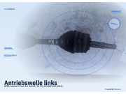 Antriebswelle links OPEL Combo C Tour