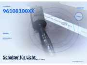 Schalter für Licht PEUGEOT 405 I (15 B) 96108100XX