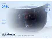 Motorhaube OPEL Tigra Twintop (X-C/Roadster) OPEL