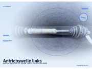 Antriebswelle links AUDI A4 (8D, B5)