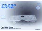 Innenspiegel BMW 5er (E34) 1374112 BELEUCHTUNG.