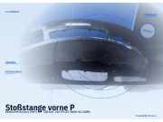 Stoßstange vorne PORSCHE Boxster (987)