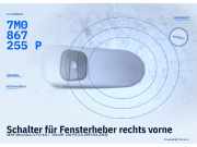 Schalter für Fensterheber rechts vorne SEAT Alhambra (7V) 7M0867255P