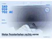 Motor Fensterheber rechts vorne VW Passat B6 Variant (3C5) 3AA998702 FKZ 1K0959702AC