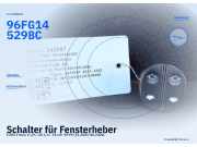 Schalter für Fensterheber FORD Fiesta V (JH, JD) 96FG14529BC