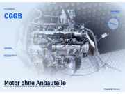 Motor ohne Anbauteile VW Polo V (6R, 6C) CGGB