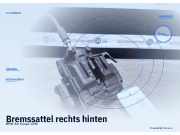 Bremssattel rechts hinten BMW 1er Coupe (E82)