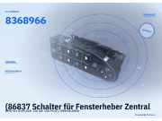 (86837 Schalter für Fensterheber Zentral BMW 5er (E39) 8368966