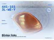 Blinker links VW Polo III (6N1) 441-1513L-WE-Y