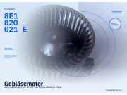 Gebläsemotor AUDI A4 (8E, B6) 8E1820021E