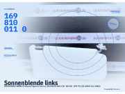 Sonnenblende links MERCEDES-BENZ B-Klasse Sports Tourer (W245) A169810031 1698100110