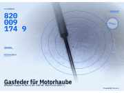Gasfeder für Motorhaube RENAULT Espace IV (K) 8200091749