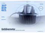 Gebläsemotor VW Transporter T4 Bus 357819021