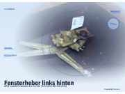 Fensterheber links hinten OPEL Kadett E Cabriolet