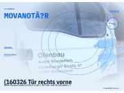 (160326 Tür rechts vorne OPEL Movano Kasten (X70) MOVANO ) MOVANO TÃ?R