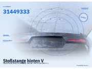 Stoßstange hinten VOLVO XC40 (536) 31449333