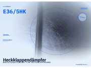 Heckklappendämpfer BMW 3er Compact (E36) E36/5 HK