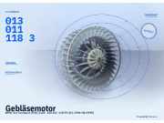 Gebläsemotor BMW 3er Compact (E36) 0130111183