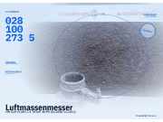 Luftmassenmesser VW Golf VI (5K) 03G906461C 0281002735
