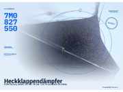 Heckklappendämpfer FORD Galaxy (WGR) 7M0827550